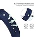 UMTELE Sport Bands Compatible with Galaxy Watch 42mm & Galaxy Watch Active Bands, Soft Silicone Breathable Sport Strap Replacement Wristband with Galaxy Watch Gear S2 Classic/Gear Sport