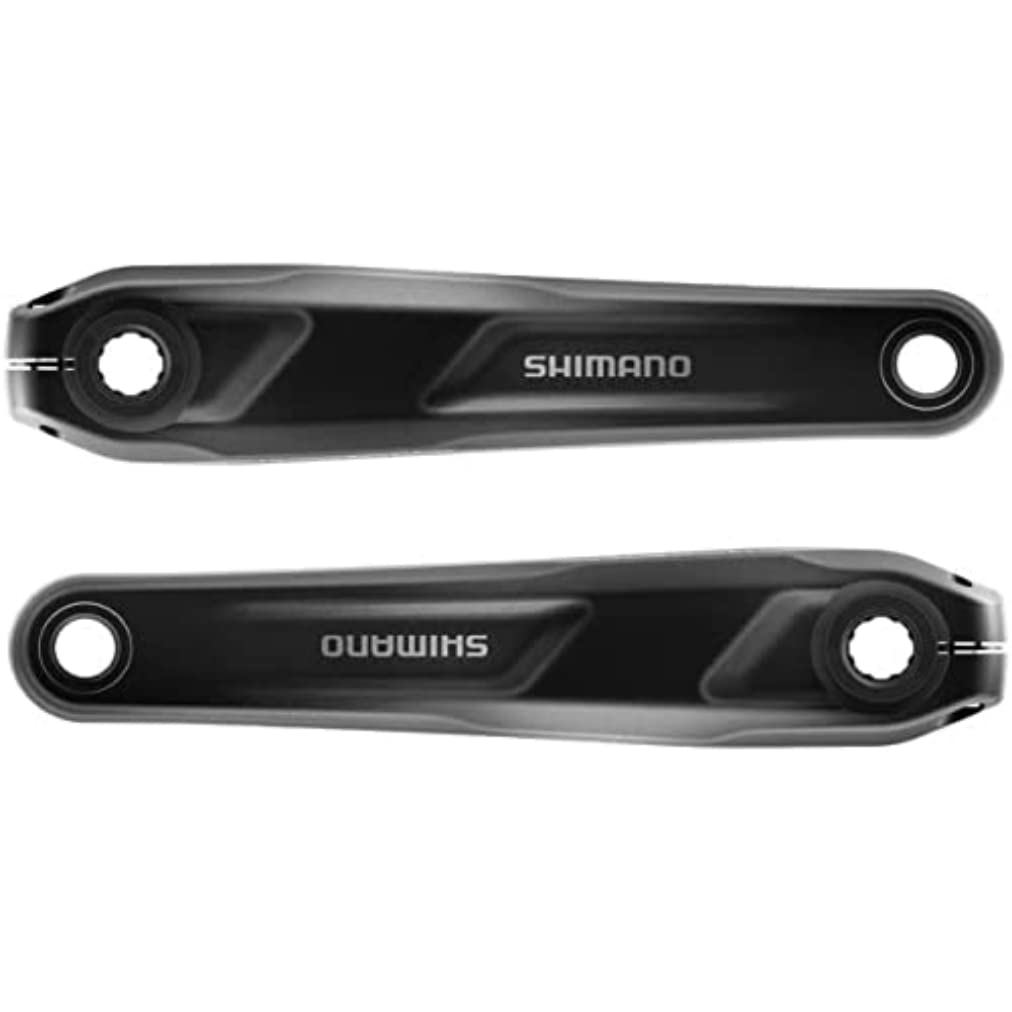 SHIMANO STEPS FC-EM600 crank arm set, 160 mm, without chainguard, Black, EFCEM600MXXL
