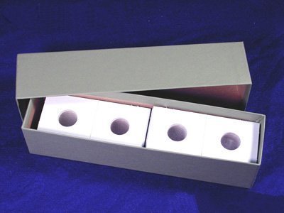 Single Row Storage Box & 100 2x2 Holders for DIMES by Guardhouse