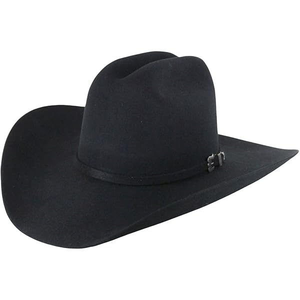Cody James Unisex Casino 3X Wool Felt Cowboy Hat Black 6 3/4 at