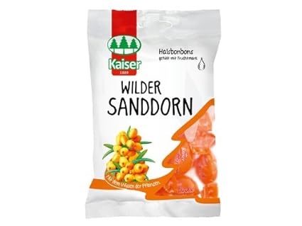 WILDER Sanddorn Bonbons 90 g
