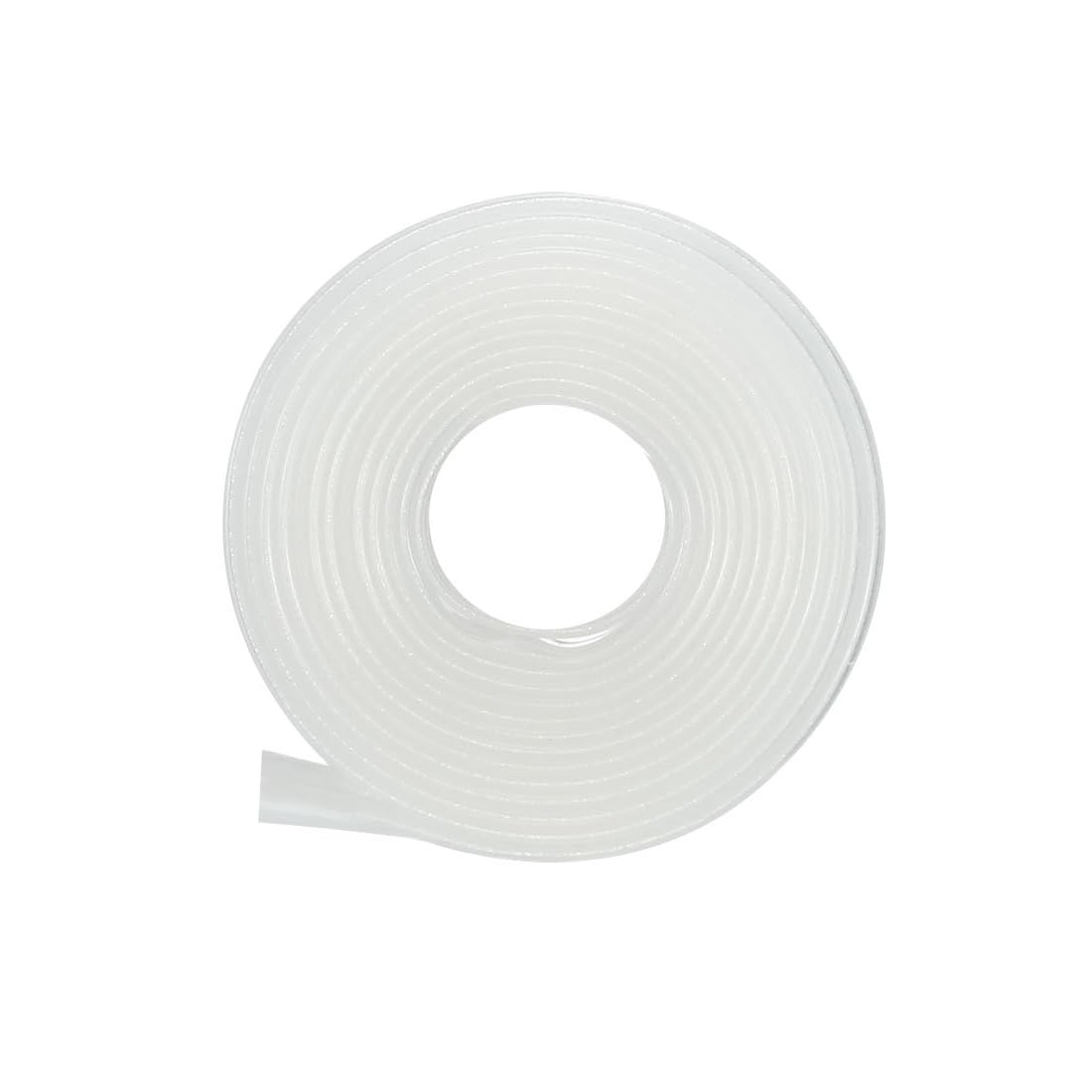 Unifizz Heat Shrink Tubing 15mm Dia 25mm Flat Width 2:1 Ratio Shrinkable Tube Cable Sleeve 1m - Clear