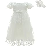 AHAHA Christening Baptism Long Dress Princess Wedding Special Occasion Dress