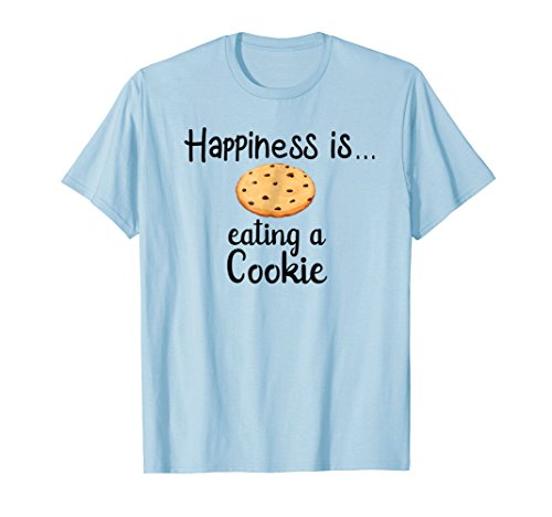 Happiness is eating a cookie Graphic T-Shirt