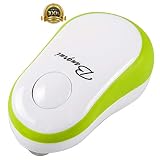 Kitchen Automatic Safety Cordless One Tin Touch Electric Can Opener&2019 Updated (Bangrui) Intellectual Electric Can Opener:Smooth Edge,Stop Automatically,a Good Helper in Cooking!(Green)
