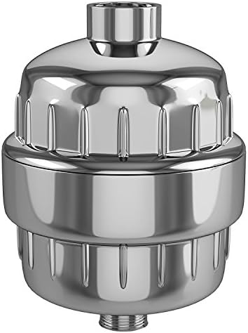 Universal Shower Filter Bath Water Purifier for Shower Head and Handheld Shower, Multi Stage Cartridge Removes Chlorine Impurities Unpleasant Odors Prevents Skin Hair Dryness