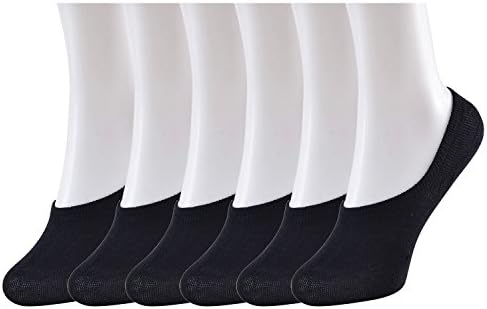 Rainbow post 6 Pack Women's No Show Socks Non Slip Low Cut Invisible Loafer Socks Boat Liner