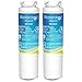 Waterdrop MSWF Refrigerator Water Filter, Replacement for GE® MSWF, 101820A, 101821B, RWF1500A, NSF 42&372 Certified, Pack of 2 (Package May Vary)