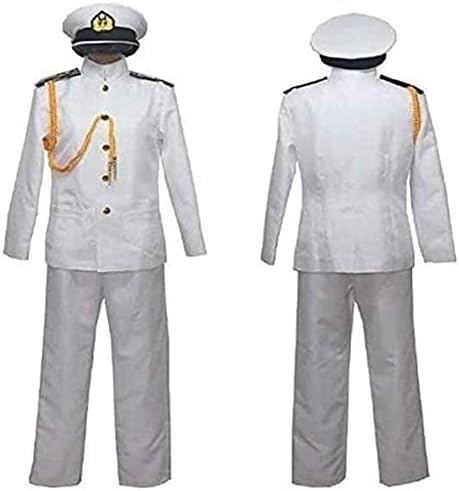 Amazon バーサービス株式会社海軍提督 戦艦大和 衣装 コスプレ用衣装 コスプレ コスプレ衣装 コスチューム 高級 Cosplay M 男 コスプレ 仮装 通販