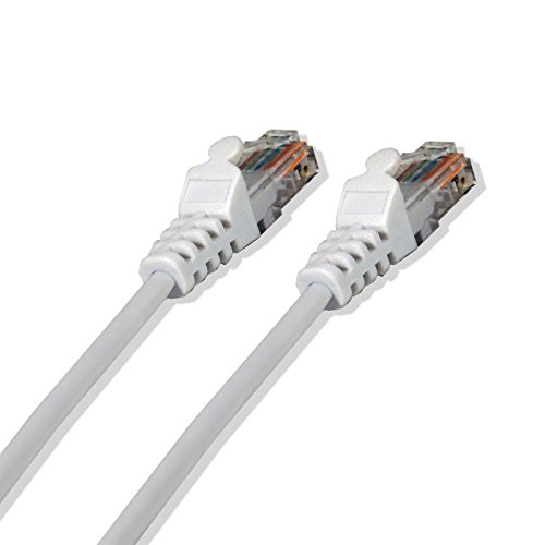 75FT Cat6 White Ethernet Network Patch Cable RJ45 Lan Wire 75 Feet