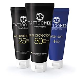TattooMed All In Bundle SUN - Complete Protection System and Aftercare For Tattoos