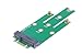 KNACRO Mini pcie mSATA SSD to M.2 NGFF SSD Adapter Card