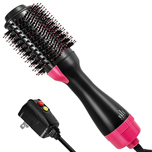 Hair Dryer Brush, Blow Styler Volumizer 2-in-1 Straightener and