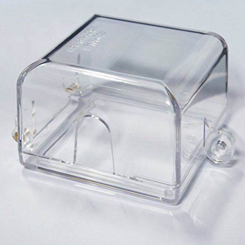 Wotefusi Brand New Industrial Electric Clear Socket Switch Protective