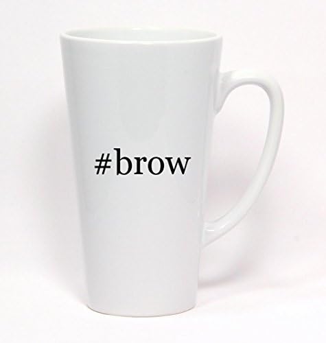 #brow - Hashtag Ceramic Latte Mug 17oz