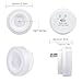 DORESshop Motion Sensor Night Light, Plug-in LED PIR Sensor Nightlight, Soft White 3000K, Auto on/off Wireless Wall Light for Bedroom, Hallway, Step, and Stairs, Energy Efficient, 4Pack …