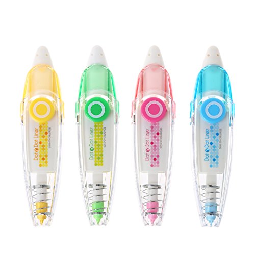 Onpiece Novelty Fluorescent Lace Decorative Tape Correction Fluid School & Office Supply, 157''