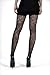 Emma's Mode Junior Sheer Patterned Pantyhose SS-PHL-black