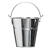 BBQ Butler Steel Grease Bucket For Grill/Smoker - Galvanized Drip Buckets - Small Bucket- Pellet Grill Accessories - Traeger, Pit Boss Grills - Metal Pail With Handle - Dripping Pail - 2 Quart Size
