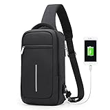 XINCADA Sling Bag Small Backpack Crossbody Bags for Men Chest Pack Man Purse Shoulder Messenger Bags