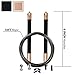 iheartsynergee Aluminium Speed Jump Rope- (2) Adjustable 10 Ft Cable - Steel Ball Bearings - for Crossfit, MMA, Boxing & Fitness, Anti-Slip Handles.