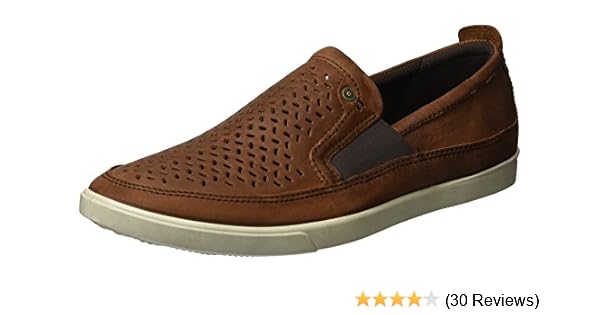 ecco men's collin perforated slip on