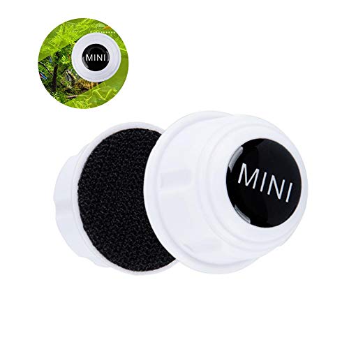 Toopify Aquarium Magnetic Glass Cleaner, Fish Tank Cleaner Algae Scrapers Floating Scrubber Brush (S-White)