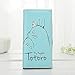 Japanese Style PU Leather Cute Totoro Pattern Cartoon Trifold Wallet Cash Coin Long Purse Card Holder for Youths & Teens (Style #7)