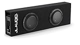 JL Audio ACP208LG-W3v3 500W MicroSub+ Amplified Subwoofer Ported-Enclosure System With Dual 8