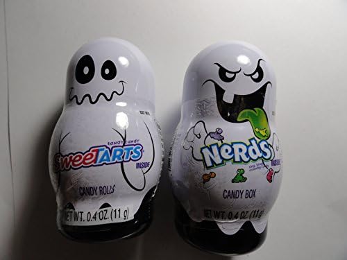One Sweettart and One Nerds Filled Ghosts