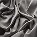 King Sheets by Pure Bamboo, Genuine 100% Organic Viscose Derived from Bamboo Bed Sheet Set, Luxuriously Soft & Cooling, Double Stitching, Lifetime Quality Promise (King, Silver Pearl)