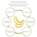 50 Pairs Under Eye Mask, Under Eye Pads Teenitor 24k Gold Eye Patches Collagen Eye Mask Crystal Gel for Anti-Aging Moisturizing Reducing Dark Circles Puffiness Wrinkles