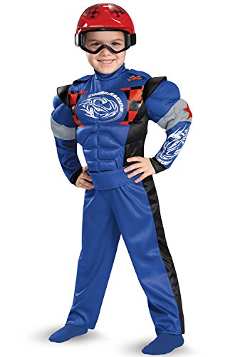 Disguise Race Car Driver Muscle Toddler Costume-