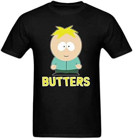 Eurpeck Butters South Park Comedy TV Show Series Men's T-shrits XXXL Black