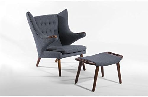 Papa Bear Lounge Chair Dark Grey (Chair)