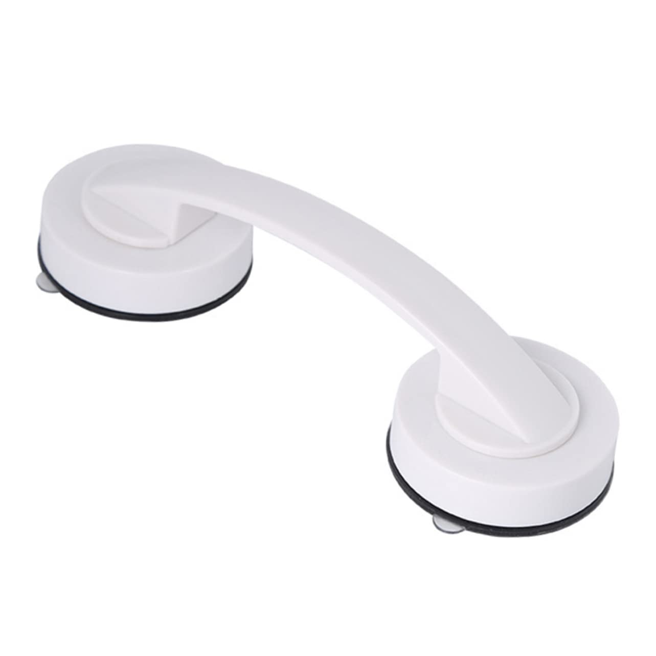 Suction Cup Shower Handle for Enhanced Safety - No Drilling Required Grab Bar for Smooth Surfaces in Bathrooms & Bathtubs