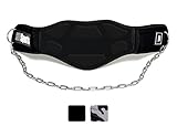 RIMSports Premium Lifting Dip Belt - Best Weight Belt with Chain for Both Men & Women