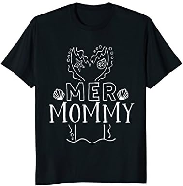 Mer-Mommy Mermaid Matching Family T-Shirt v2