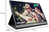 ASUS ZenScreen Touch MB16AMT 15.6in Portable Monitor FHD IPS USB-C view 6