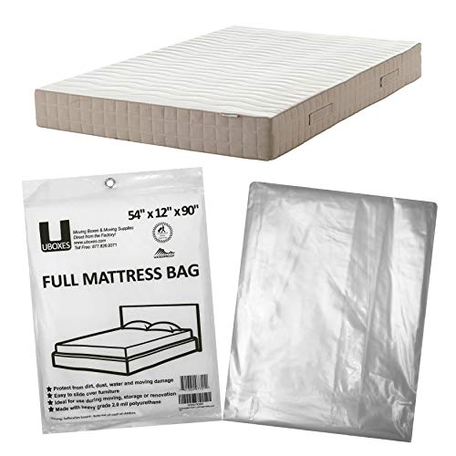 Moving Supplies (1 Pack) Full Size Mattress Bag 54" x 12" x 90