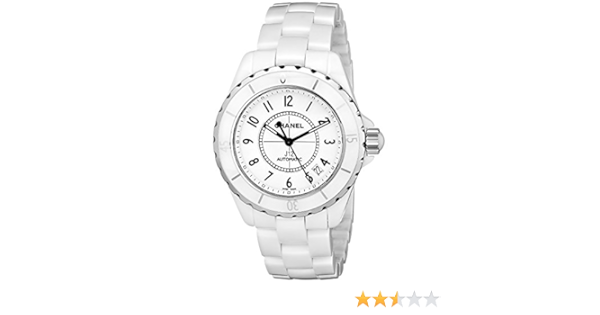 Chanel Dames J12 38mm Wit Keramische Band \u0026 Case Saffier Crystal  Automatische Analoge Horloge H0970 : Amazon.nl: Kleding, schoenen \u0026 sieraden