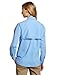 Columbia Women's Bahama Long Sleeve Shirt, Medium, White Cap(Blue)