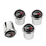 Chevrolet Corvette C4 Valve Stem Tire Caps - Made in USA