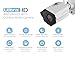 Amcrest SmartHome 4MP Outdoor WiFi Camera Bullet 4MP Outdoor Security Camera, 98ft Night Vision, Built-in Mic, 101° FOV, 2.8mm Lens, MicroSD Storage, ASH42-W (White)
