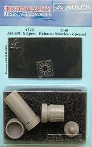 Aires 1:48 JAS-39C Gripen Exhaust Nozzle Opened Position for Italeri Kit #4322