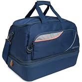 Uniform Pro EVO Outdoor Hunting Tactical Expandable Duffle Bag, Blue | Durable Water-Repellent Equipment Carry Storage - 13"H x 16.5"L x 11.5"W