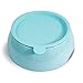 Martha Stewart Melamine Stainless Steel Pet Bowl Set with Lid, Blue, 5 fl. oz.