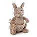 Gund Baby Oh So Soft Kangaroo & Rattle Combo