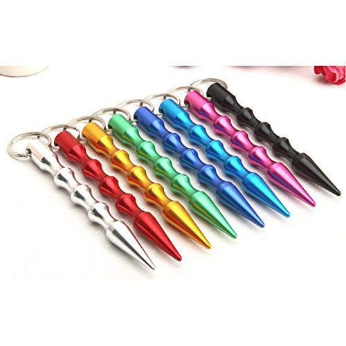 Bulex Self Defense Keychain - 2 Pack Aluminum Anti-Wolf Defense Key Ring Weapons for Women - Thumbnail 6