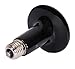 MOTINA Reptile Heat Lamp 100W 110V Ceramic Infrared Heat Emitter for Pet Coop Reptile Turtle Brooder Heater Bulb（Black）